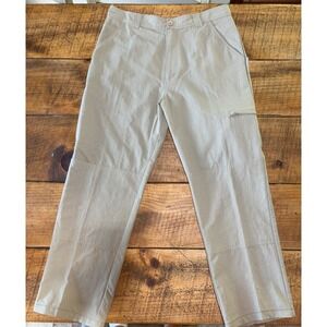 RailRiders Mens Khaki Outdoor Hiking Adventure Straight Leg Pants Size 34